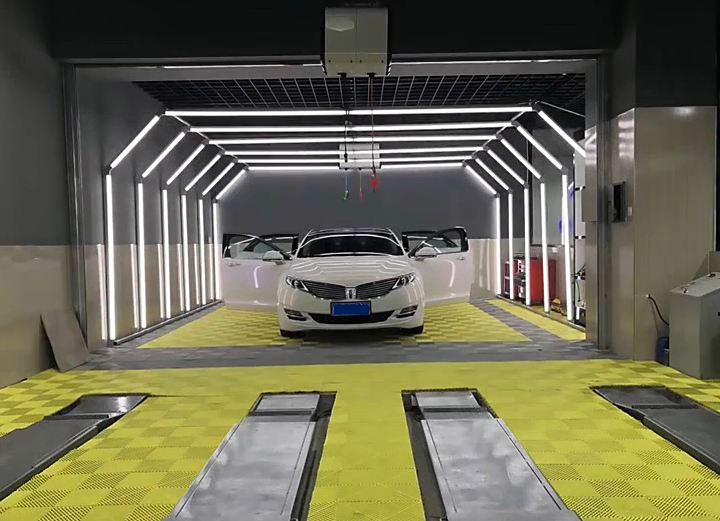 LED-Tunnel 1500W 5,24 m x 4 m x 2,61m Karosserie-Detaillierung für Garage  Werkstatt 6500 K detailing - Discount AutoSport
