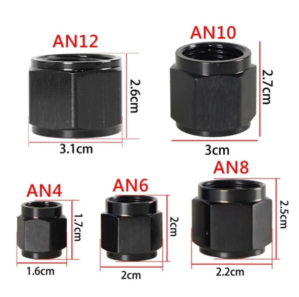 Dash plug 4, 6, 8, 10, 12 female black - Image 4