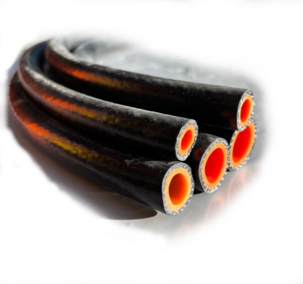 Flexible black silicone hose for cooling circuit, engine oil 8 to 18mm Length 1 metre - Image 4